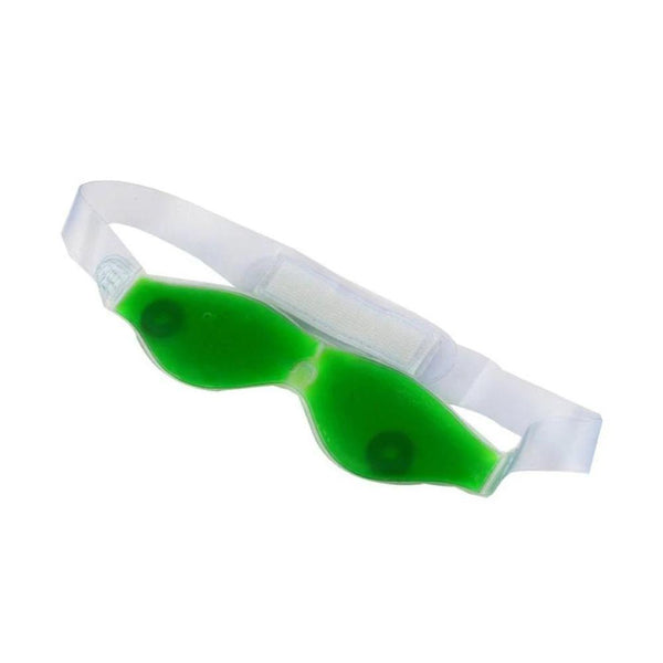 0403 Cold Eye Mask with Stick-on Straps (Green) - 