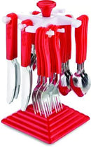 0175 24 Piece Stainless Steel Premium Cutlery Set With Stand