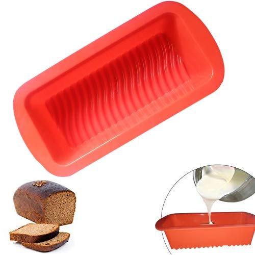0772 Silicone Square Baking Loaf Mould Tray