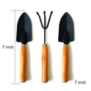 Garden Super Combo-Hand Cultivator-6pc, Small Trowel-6pc, Garden Fork-6pc, Garden Scissors Pruning Seeds & Reusable Glove-2pc