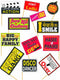 3427  Set of 12 Funny Party Photo Booth Props Craft Item 