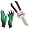 Opencho Gardening Tools - Gardening Gloves and Flower Cutter/Scissor/Pruners