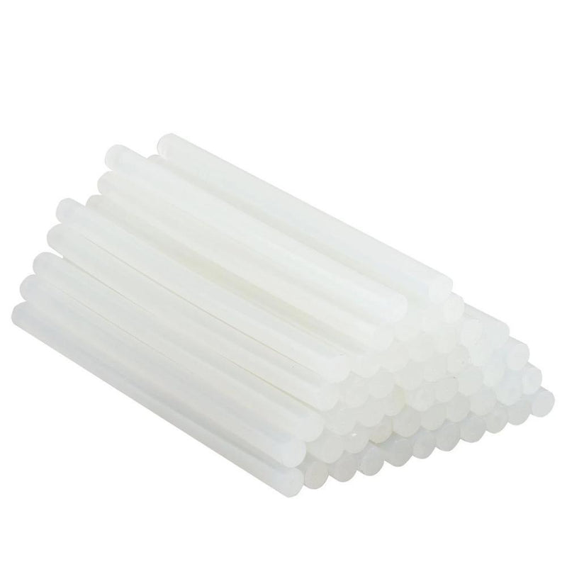 0483 Transparent HOT MELT Glue Sticks for DIY and Craft Work Big 10 mm 8 inch  (Set of 40)