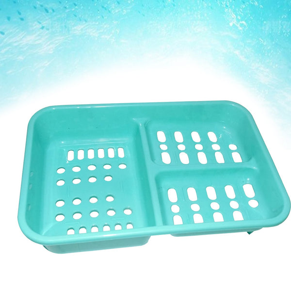 1130 3 in 1 Soap keeping Plastic Case for Bathroom use - Opencho