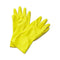 681 - Flock Premium Reusable Rubber Hand Gloves (Yellow) - 1pc