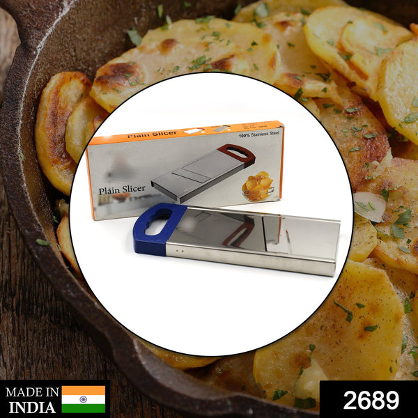 2689 Plain Potato Slicer used in all kinds of household kitchen purposes for cutting and slicing of potatoes.