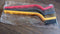 2166 3pc  Mini Wire Brush Set Brass Nylon Stainless Steel Bristles Household Cleaning Brush for Gas Stove, Smoke Machine Tool Burner Tiles Tap Rust Removal Welding Slag Dirt & Paint Scrubbing. 