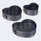 2364 Heart Shape Metal Moulds for Baking Non-Stick Cake Tins (Pack of 3) - 