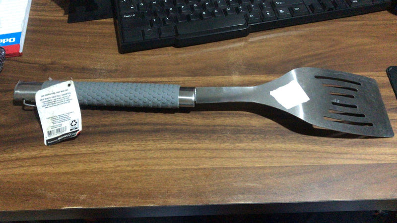 2254 Stainless Steel Spatula with Soft Grip Handle 