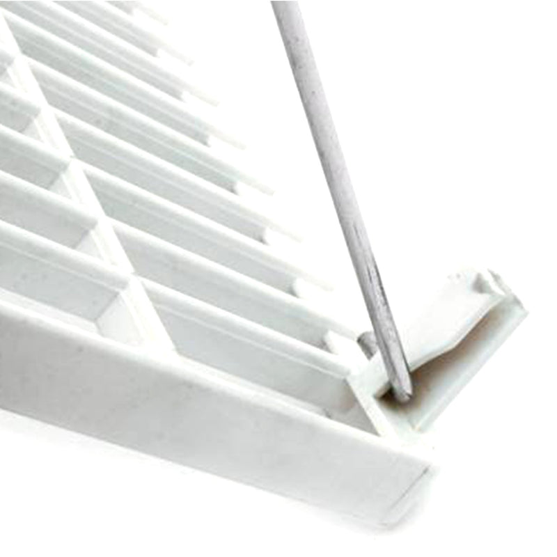 2310 Plastic 2 Layer Multi-Purpose Kitchen Storage Basket Rack - 