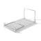 2310 Plastic 2 Layer Multi-Purpose Kitchen Storage Basket Rack - 