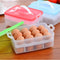 2315 Double Layer Refrigerator Egg Storage Box - 