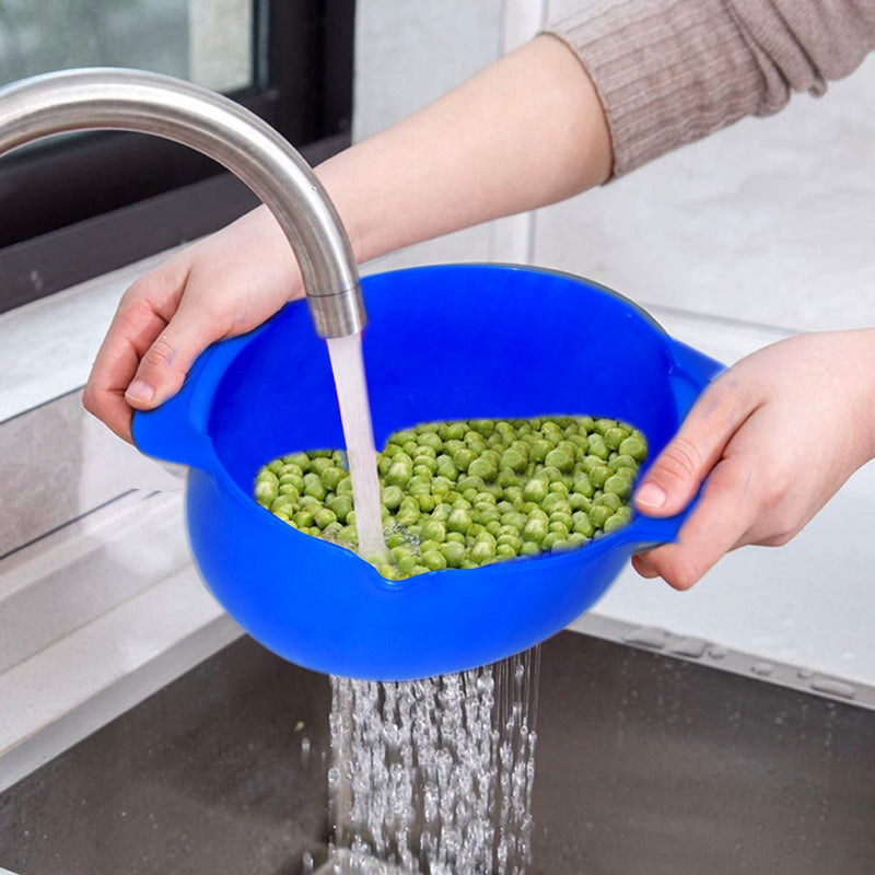 2321 Double Layer Drain  Washing Kitchen Basket Strainer - 