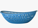 2230 Multipurpose Plastic Oval Shape Storage Basket - DeoDap