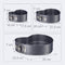 2364 Heart Shape Metal Moulds for Baking Non-Stick Cake Tins (Pack of 3) - 