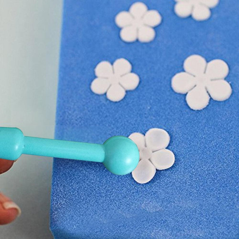 2473 Fondant Cake Decor Flower Sugar Craft Modelling Tools Clay Mould (8PC-Set) - Your Brand