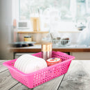 2482 Plastic Medium Size Cane Fruit Baskets - Your Brand