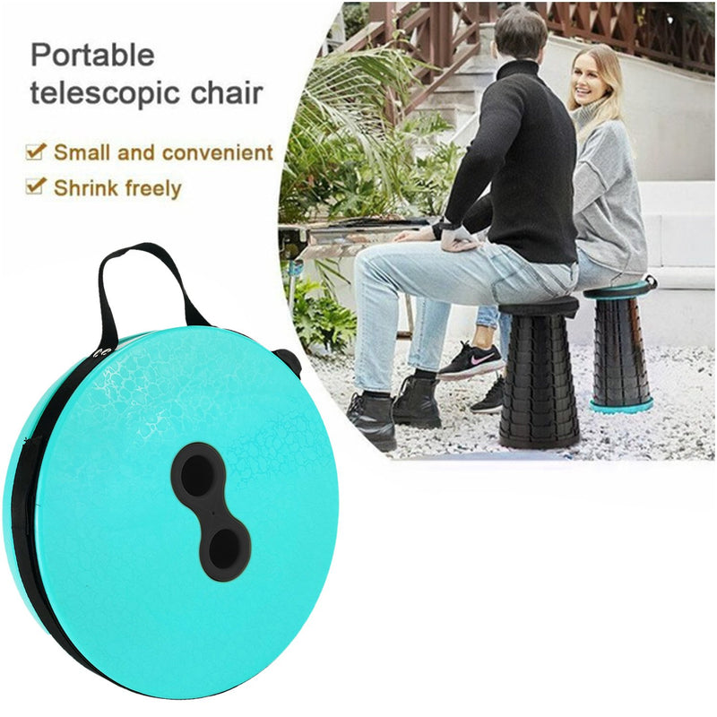 2501 Foldable Height Adjusting Stool Space Saving Telescopic Stool - Opencho