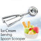2523 Ice Cream Serving Spoon Scooper (Stainless Steel) - Opencho