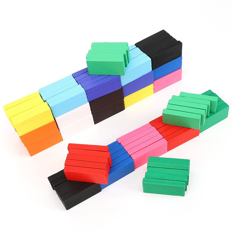 2530 120 pcs 12 Color Dominos Blocks Set - Your Brand