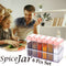 2531 Spice Jar Easy Flow Storage  Storage (6 Pcs Set) (Loose)