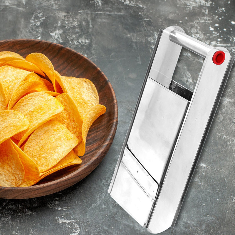 2562 Jumbo Stainless Steel Potato and Chips Maker & Slicer for Kitchen