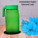 3734 Transparent Unbreakable Lemon Juice Jug Set (Pack of 6) Amd-