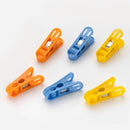 1368 Cloth Drying Non-Slip Light Plastic Clips  (Multicolour) (Pack of 12) - Opencho