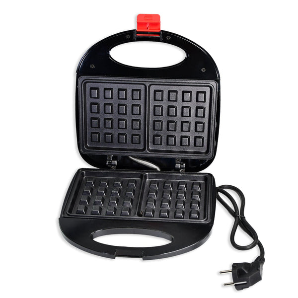 2817 Waffle Maker, Makes 2 Square Shape Waffles| Non-Stick Plates| Easy to Use with Indicator Lights 