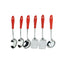 2701 6 Pc SS Serving Spoon With stand used in all kinds of household and kitchen places for holding spoons etc.  