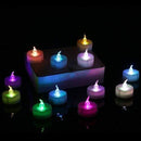 0241 Festival Decorative - LED Tealight Candles (Multi, 24 Pcs)