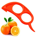 187 Kitchen Plastic Orange Citrus Peelers, Slicer, Cutter