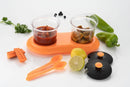 0608 Multipurpose Dining Set Jar and tray holder, Chutneys/Pickles/Spices Jar - 2pc