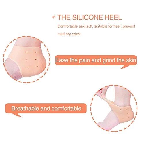 0339 Moisturizing Skin Softening Silicone Gel for Dry Cracked Heel Repair
