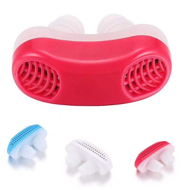 0353 - 2 in 1 Anti Snoring and Air Purifier Nose Clip for Prevent Snoring and Comfortable Sleep