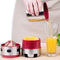 7001 Manual Hand Portable Juicer with Strainer and Container - DeoDap