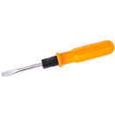 0600 Mini Pocket Size 2 in 1 Slotted Cross Head Double Sided Flat Magnetic Screwdriver with PVC Plastic Coated Handle
