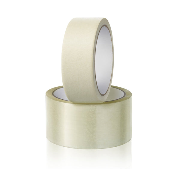 9084 HIGH ADHESIVE TRANSPARENT TAPE FOR HOME PACKAGING. (120 meter) 