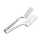 2919 MULTIFUNCTION COOKING SERVING TURNER FRYING FOOD TONG. STAINLESS STEEL STEAK CLIP CLAMP BBQ KITCHEN TONG. 