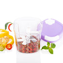 2673 Handy Chopper And Slicer For Home & kitchen (600ML Capacity)