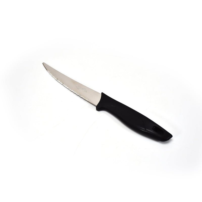 2397 Stainless Steel knife and Kitchen Knife with Black Grip Handle (21 cm) 