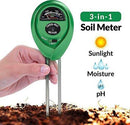 0473 Soil Tester 3-in-1 Plant Moisture Sensor (Green)