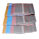 1532 Men's King Size Formal Handkerchiefs for Office Use - Pack of 12