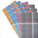 1532 Men's King Size Formal Handkerchiefs for Office Use - Pack of 12