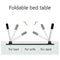 7853 FOLDABLE BED STUDY TABLE PORTABLE MULTIFUNCTION LAPTOP TABLE LAPDESK FOR CHILDREN BED FOLDABLE TABLE WORK OFFICE HOME WITH TABLET SLOT & CUP HOLDER 