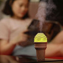 0396 Ice Cream Design LED Humidifier for Freshening Air & Fragrance (Multicoloured) - 