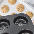 7078 6 slot Non-Stick Muffins Cupcake Pancake Baking Molds 