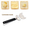 2661 Cheese Slicer Stainless Steel, Cheese Knife Heavy Duty Plane Cheese Cutter 