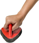 1403 Bathroom Brush with abrasive scrubber for superior tile cleaning 