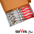 2935 Stainless Steel Serving Spoon Set 5 pcs. 